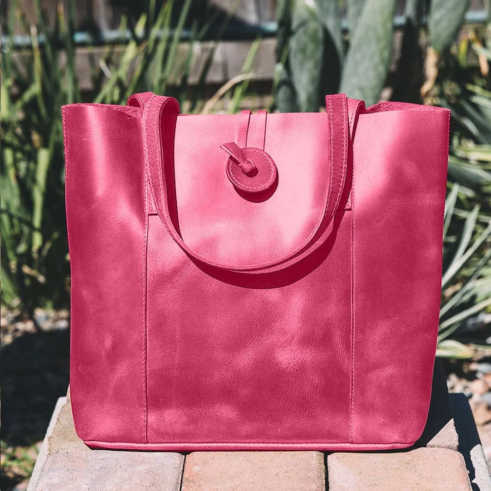 Savannah Handcrafted Leather Tote