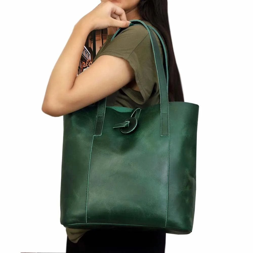 Savannah Handcrafted Leather Tote