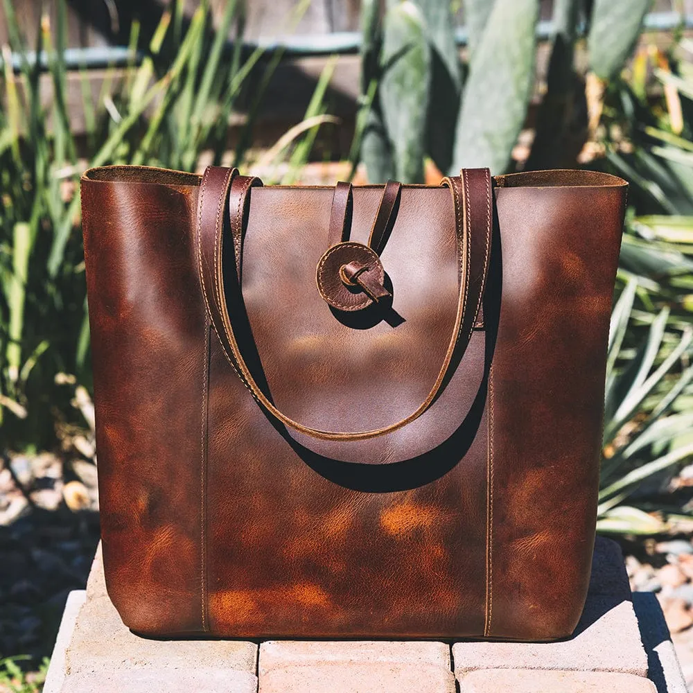 Savannah Handcrafted Leather Tote