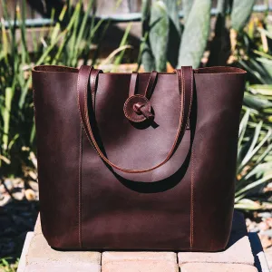 Savannah Handcrafted Leather Tote