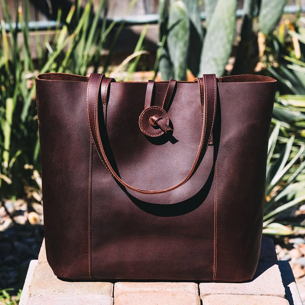 Savannah Handcrafted Leather Tote