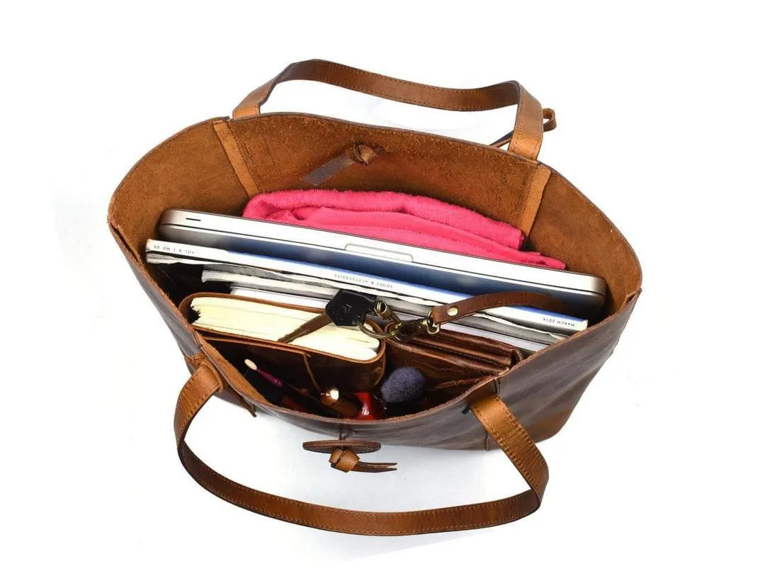 Savannah Handcrafted Leather Tote