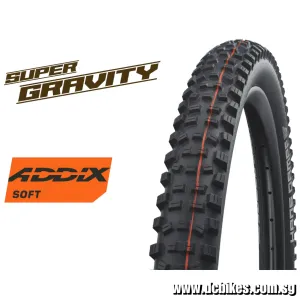 Schwalbe 26 X 2.35 Hans Dampf Addix Super Gravity MTB Tubeless Ready Folding Tyres (1 Tire)