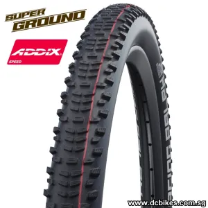 Schwalbe 27.5 X 2.25 Racing Ralph Super Ground MTB Tubeless Folding Tyres (1 Tire) 