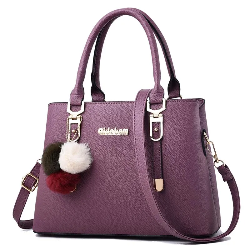 Shoulder Handbag Trendy wild Patent leather bag Big capacity Woman bag European and American style