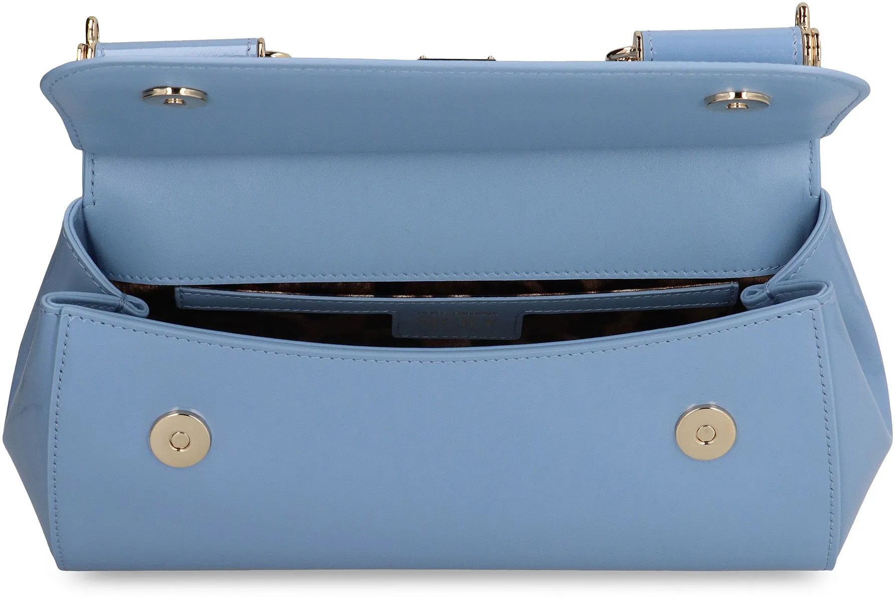 Sicily media Patent leather handbag