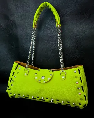 Slime Green Shoulder purse