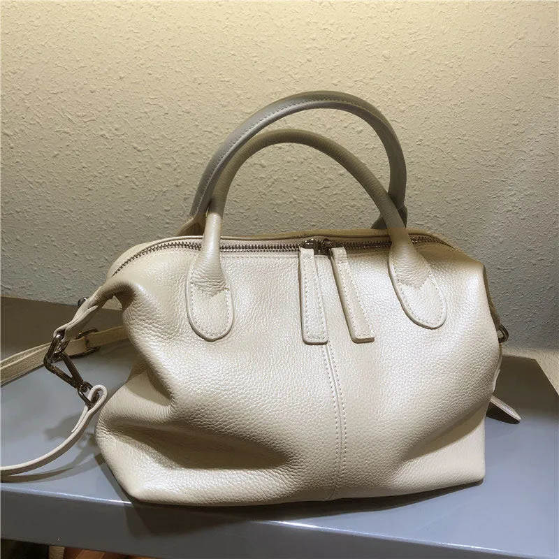 Soft Real Leather Ladies Hand Bag Genuine Leather Purse