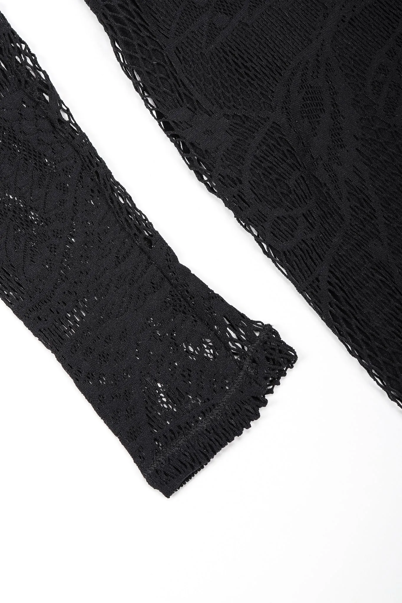 Soleil Crochet Net Mesh Lace Dress