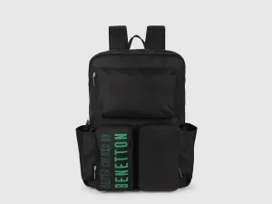 Solid Two-Pocket Backpack