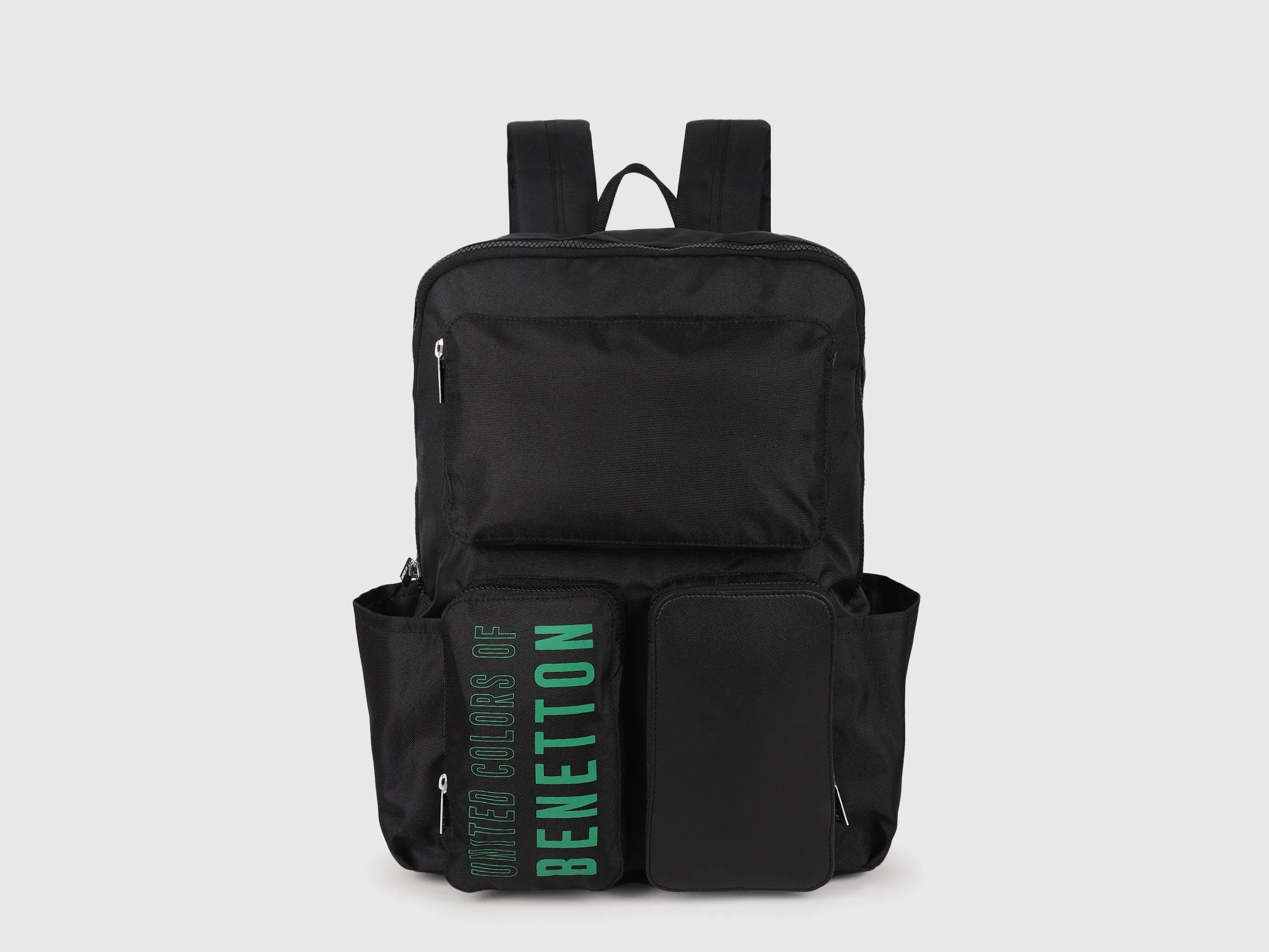 Solid Two-Pocket Backpack