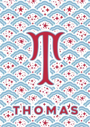 South Shore Stars Luggage Tag