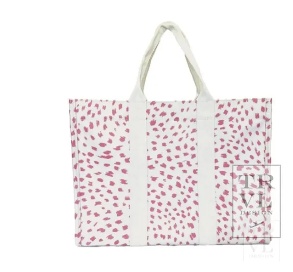 Spot Pink Large Tote
