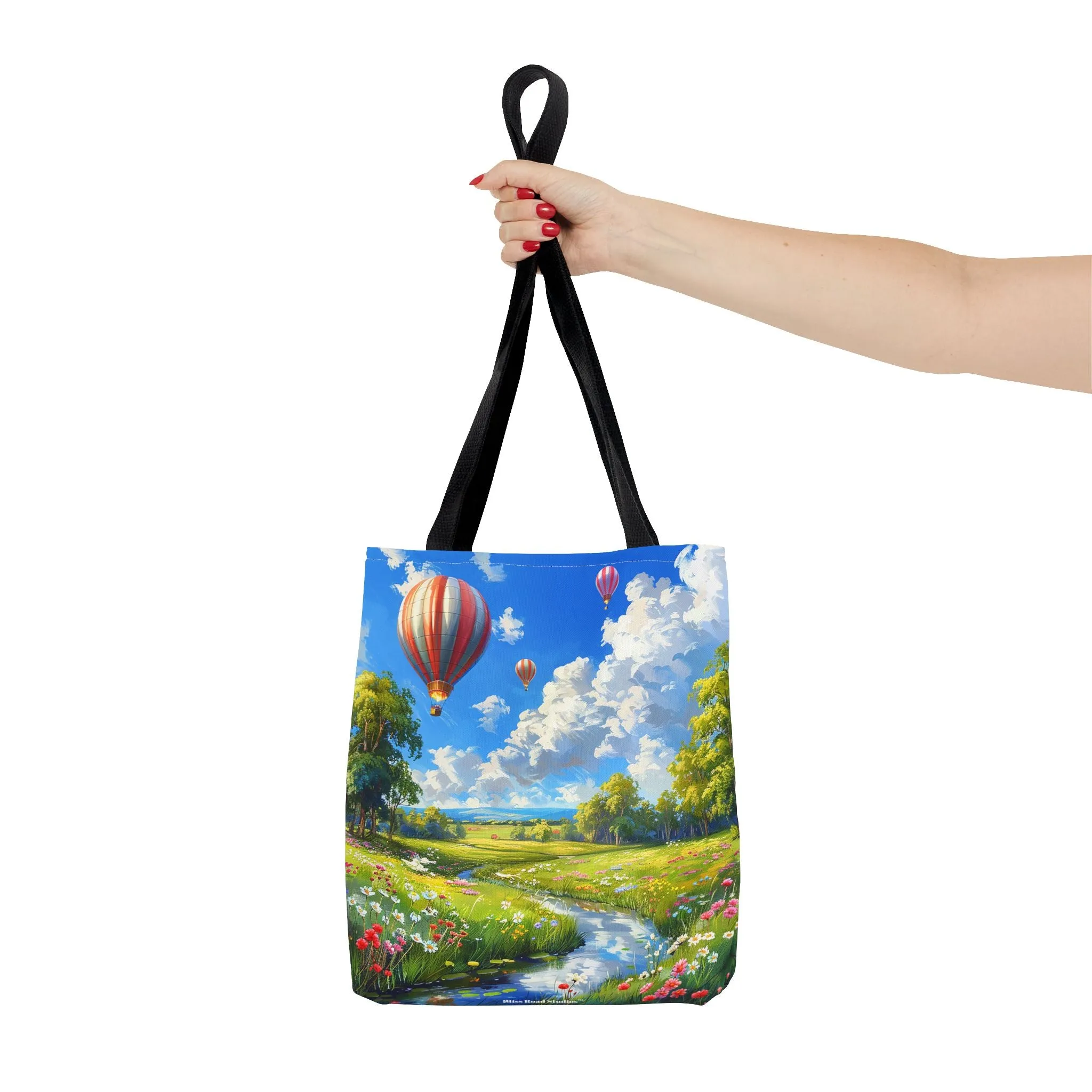 Spring Meadow Soar Tote Bag - Soar into Spring with Style and Adventure! Available in 3 sizes.