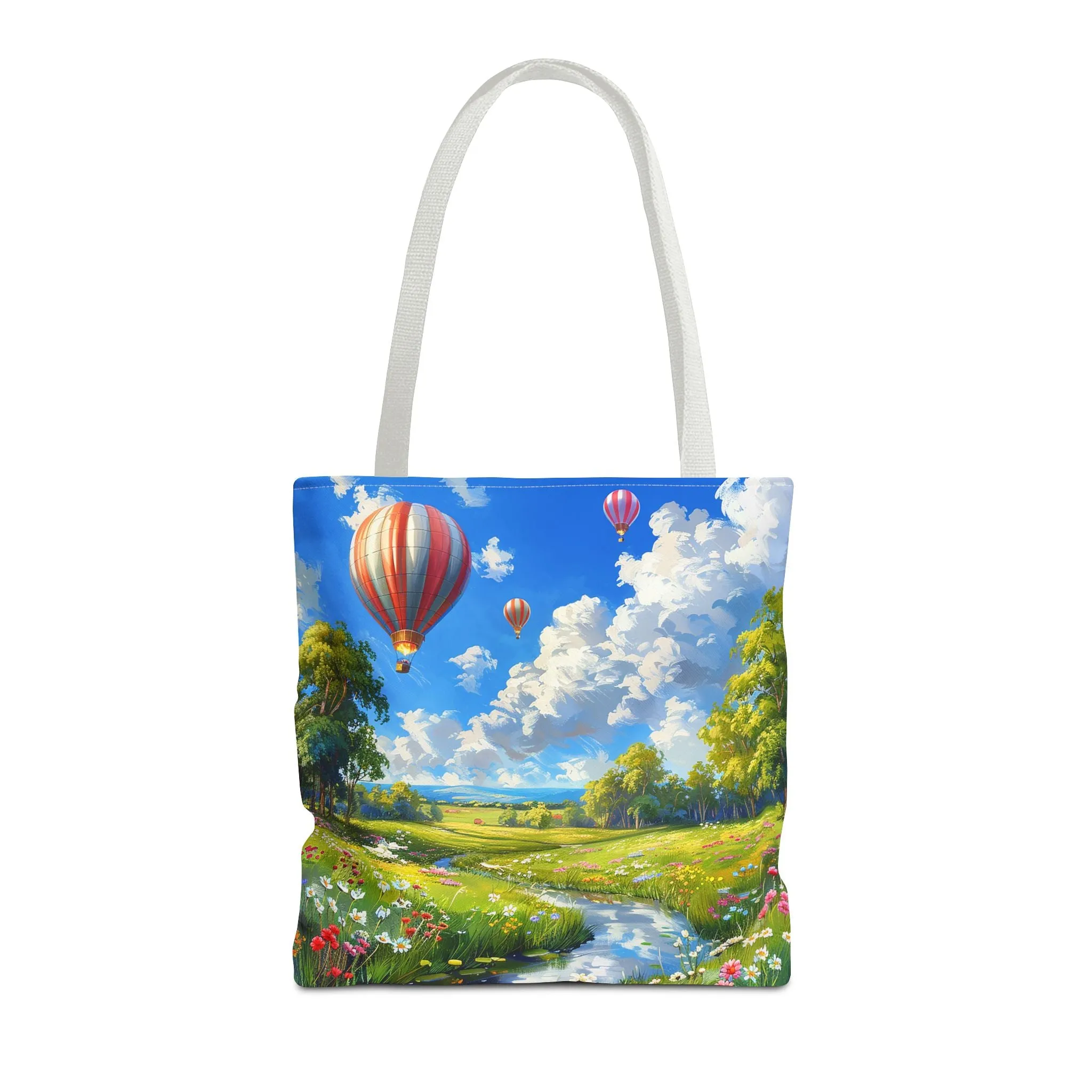 Spring Meadow Soar Tote Bag - Soar into Spring with Style and Adventure! Available in 3 sizes.