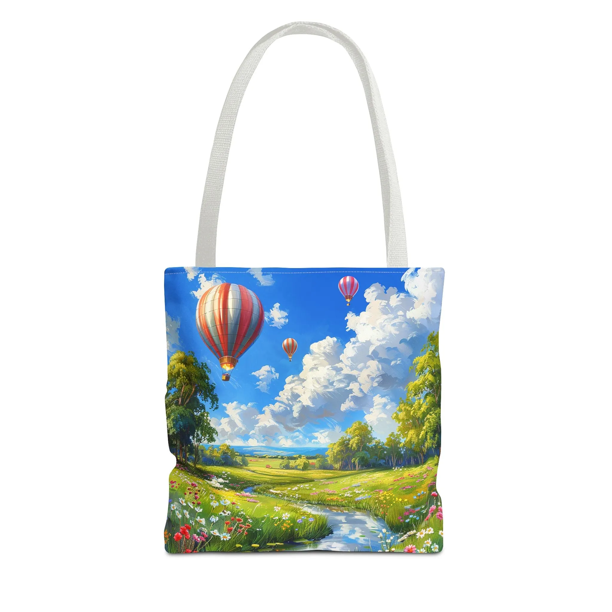 Spring Meadow Soar Tote Bag - Soar into Spring with Style and Adventure! Available in 3 sizes.