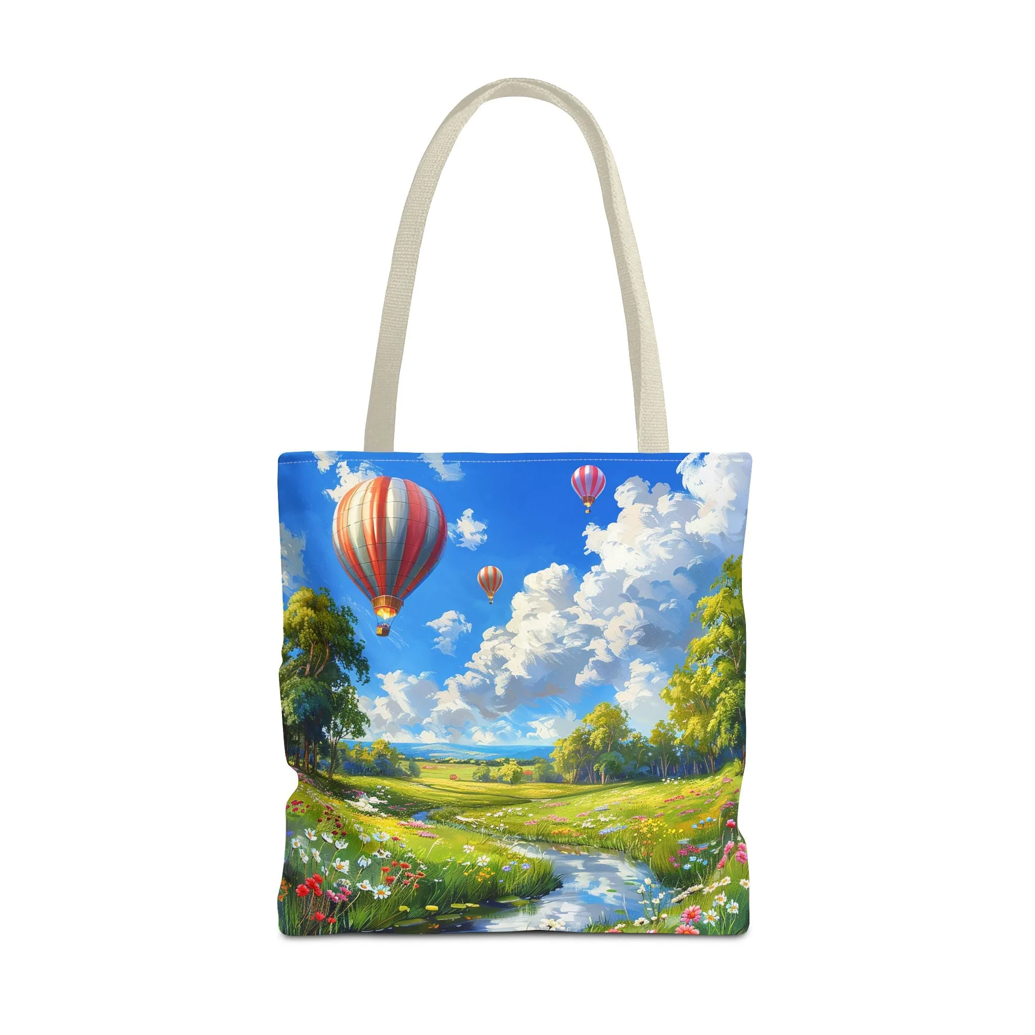Spring Meadow Soar Tote Bag - Soar into Spring with Style and Adventure! Available in 3 sizes.