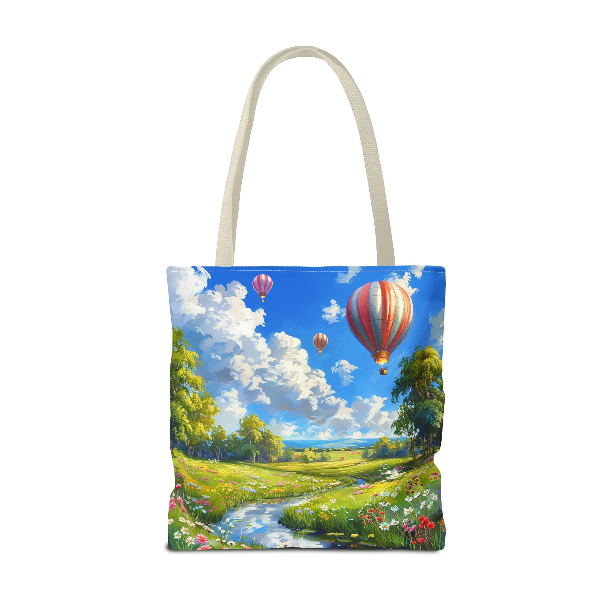 Spring Meadow Soar Tote Bag - Soar into Spring with Style and Adventure! Available in 3 sizes.