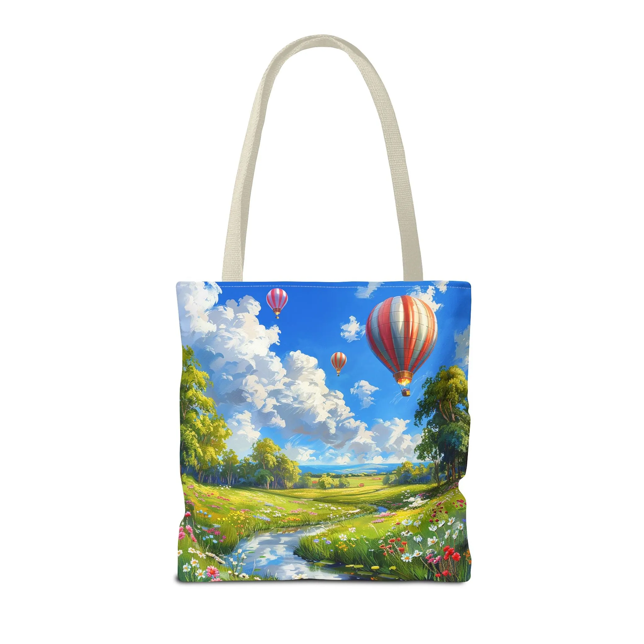 Spring Meadow Soar Tote Bag - Soar into Spring with Style and Adventure! Available in 3 sizes.