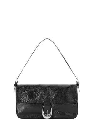 Staud Harlow Shoulder Bag in Black