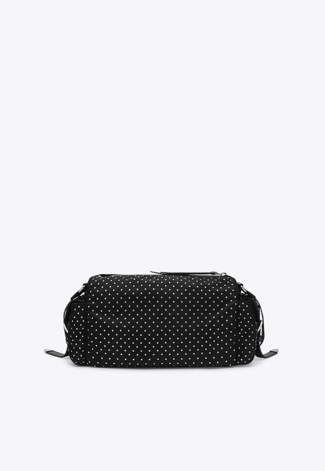 Studded Re-Nylon Crossbody Bag