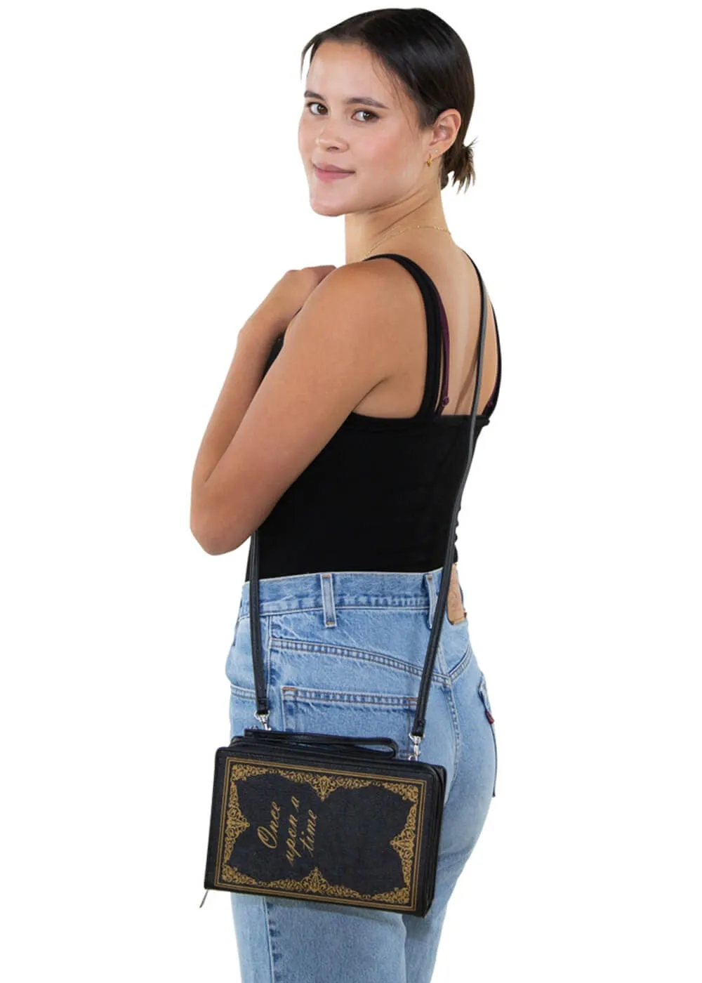 Succubus Bags Vintage Story Book Bag Black