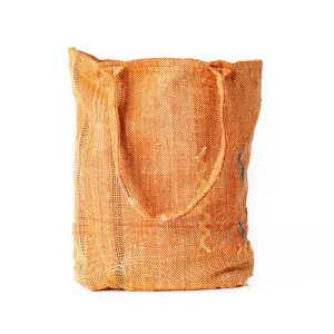 Sunset Orange - Tote Cactus Silk bag