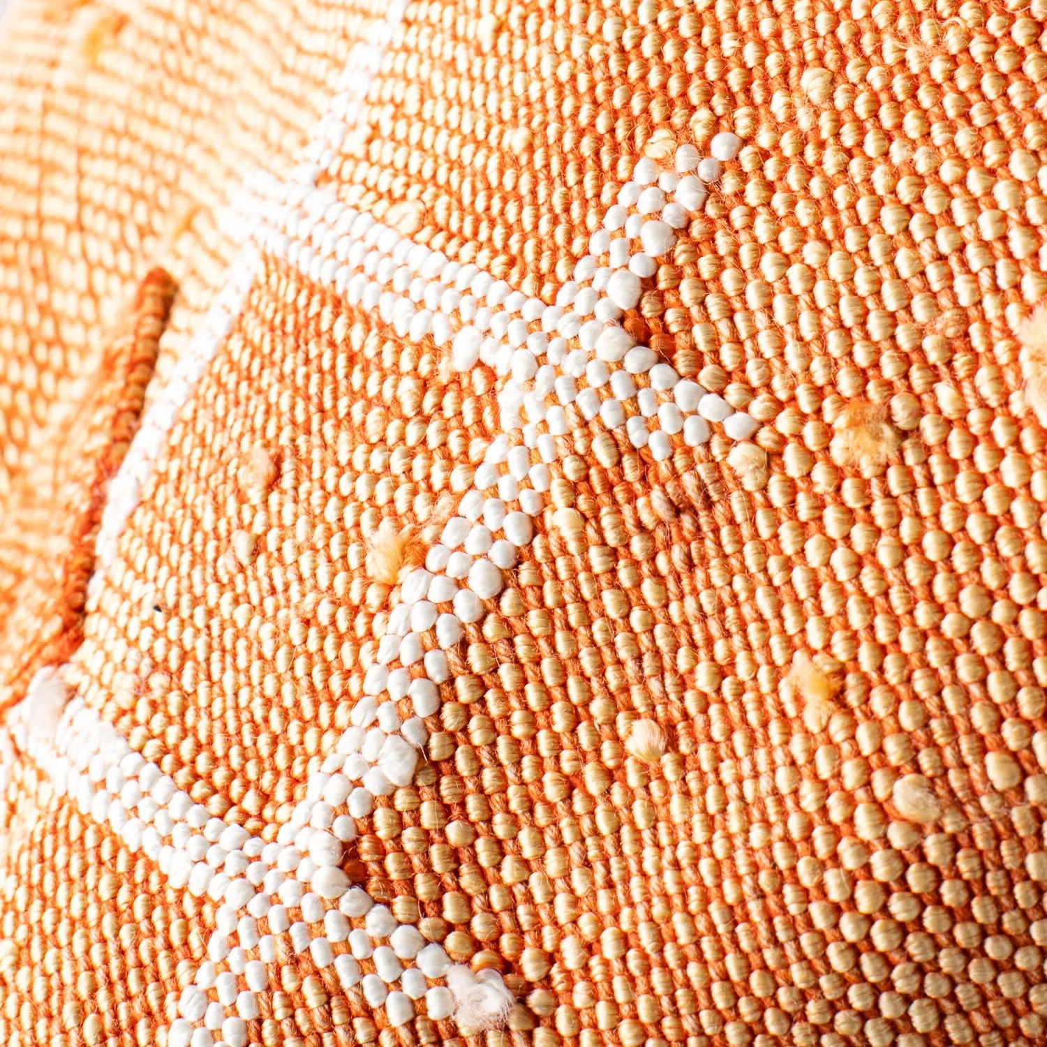 Sunset Orange - Tote Cactus Silk bag