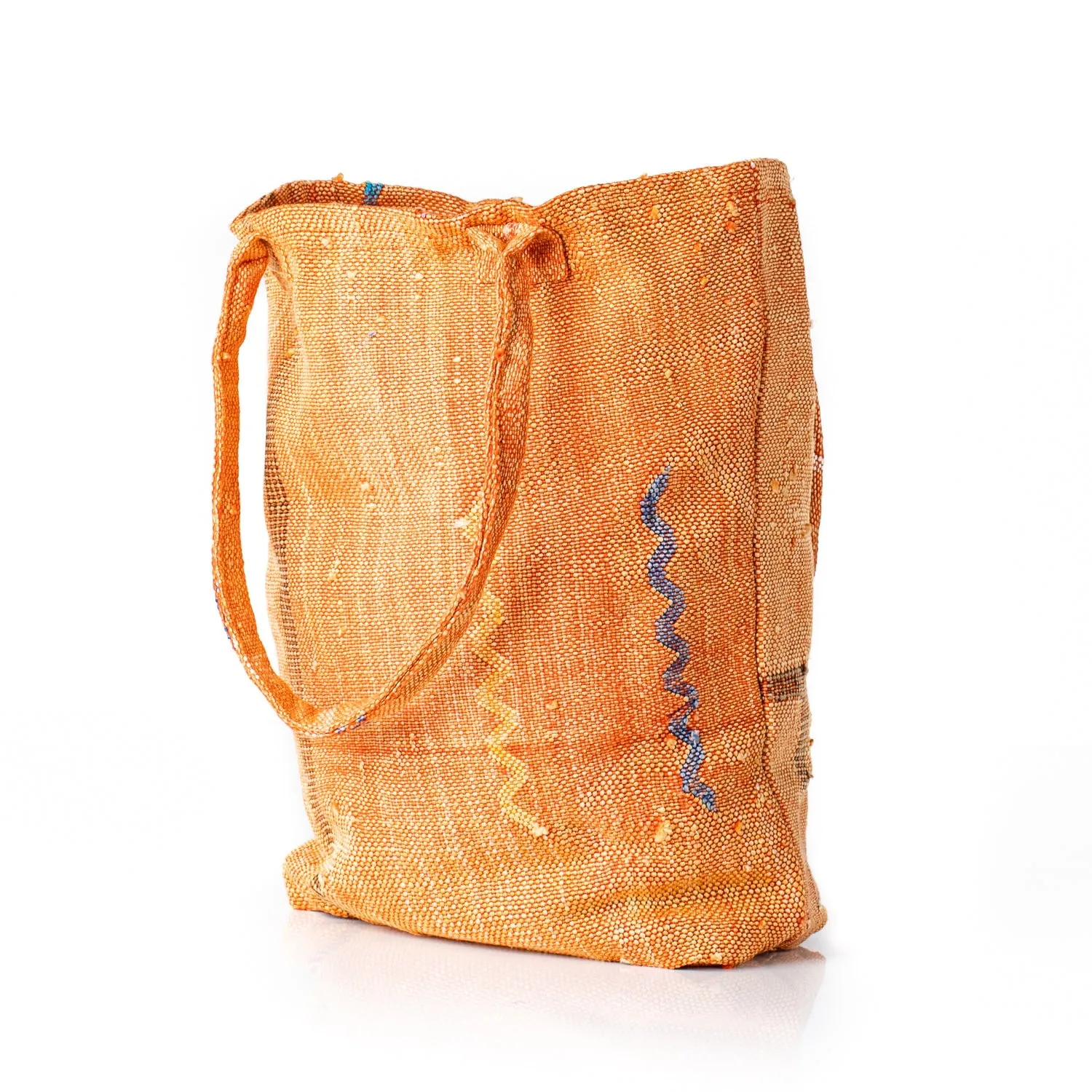 Sunset Orange - Tote Cactus Silk bag