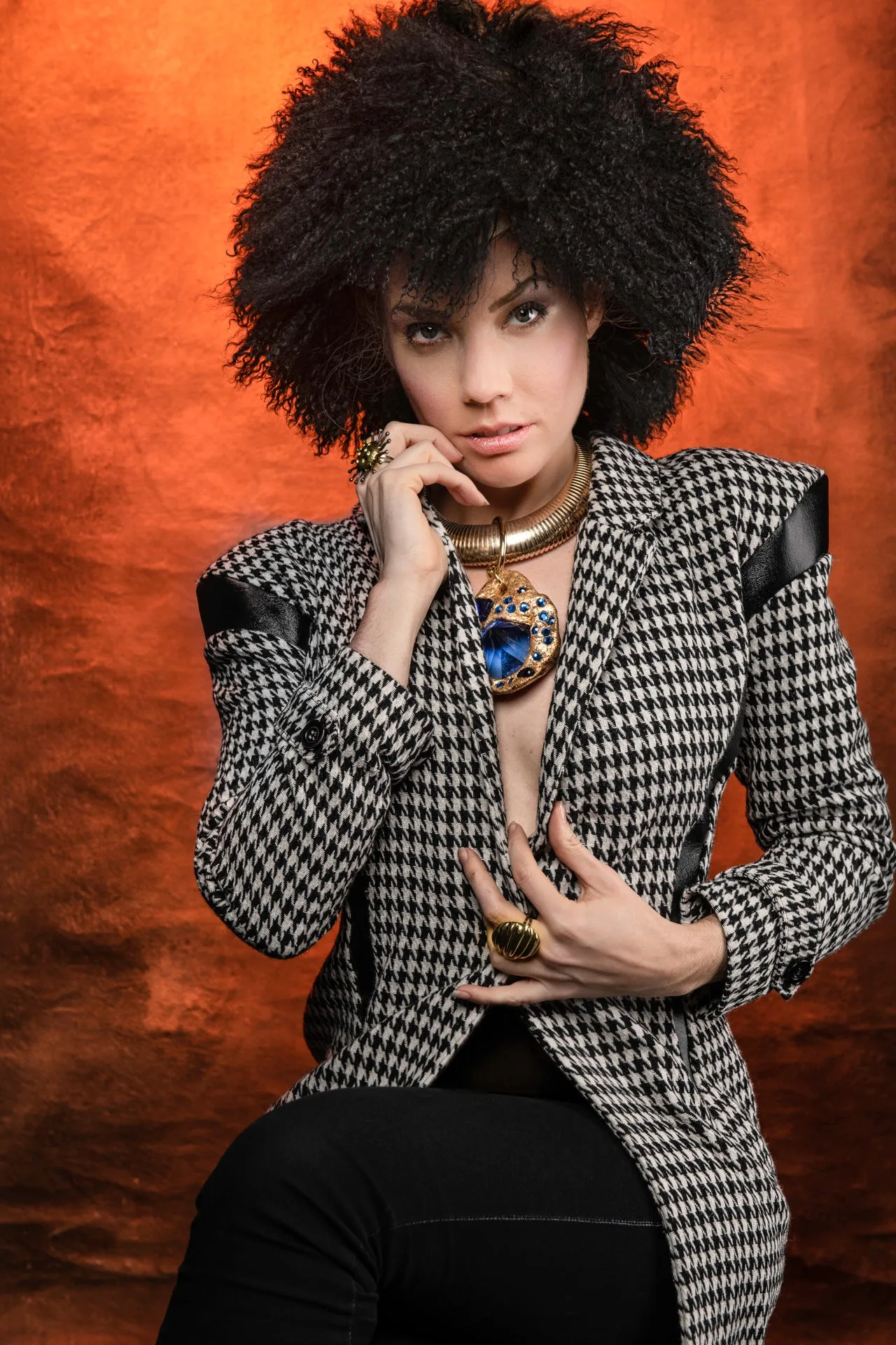 Super Nova Houndstooth Jacket