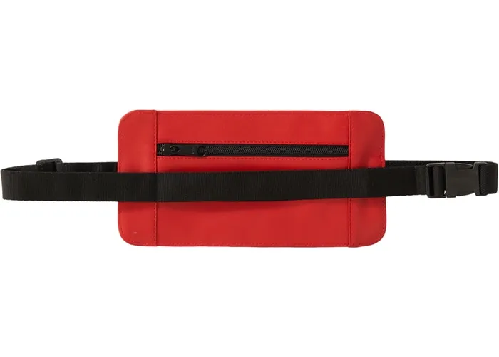 Supreme Leather Waist/Shoulder Pouch- Red