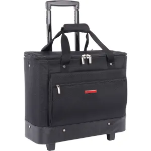 Swiss Mobility Business Case Carrying Case (Roller) for 17.3" Notebook - Black