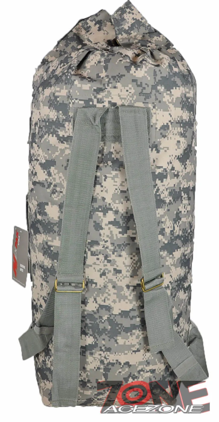 TACTICAL MILITARY DUFFLE BAG OUTDOOR TRAVEL 42" NEXPAK USA MDP142 ACU CAMO