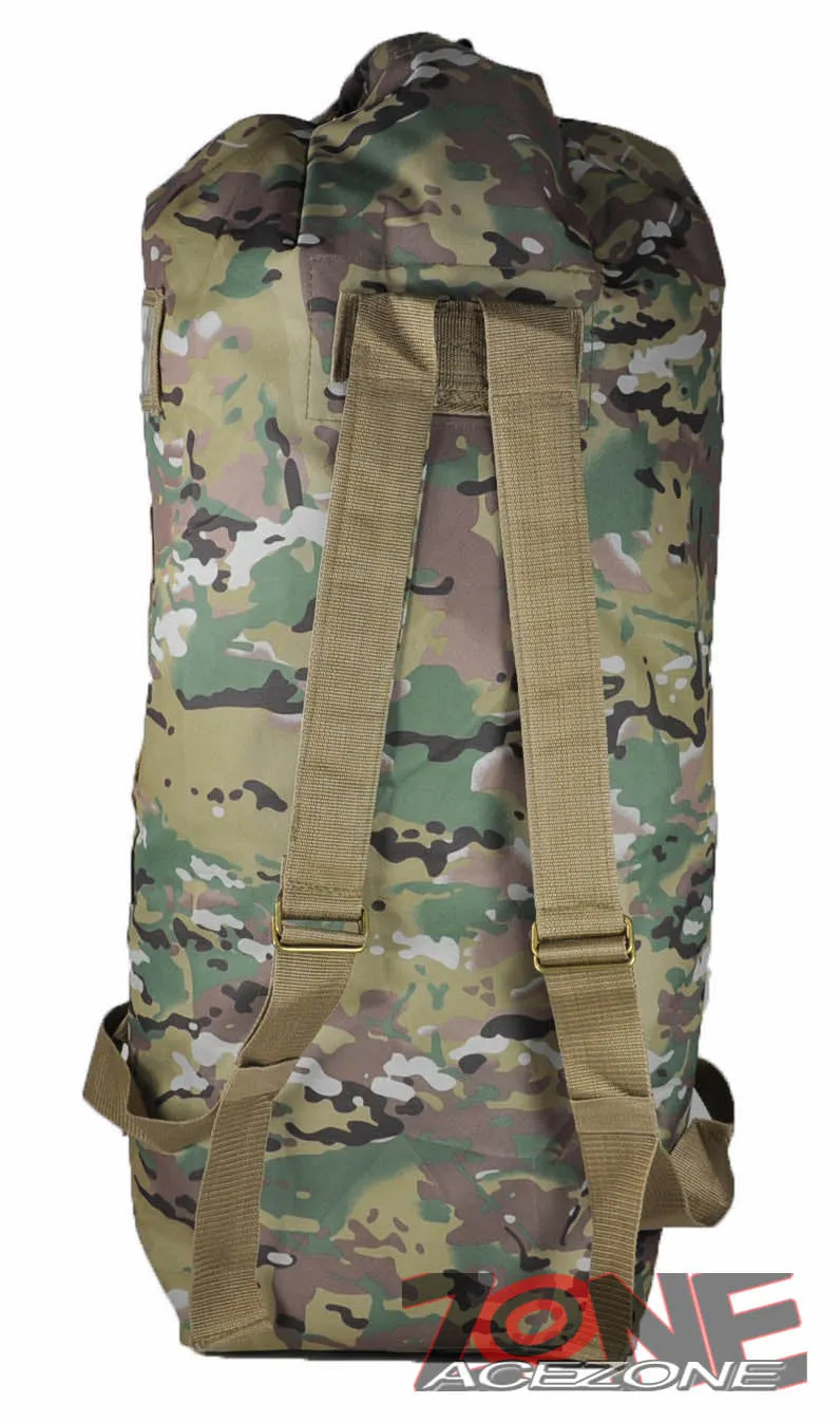 TACTICAL MILITARY DUFFLE BAG OUTDOOR TRAVEL 42" NEXPAK USA MDP142 MULTI CAMO