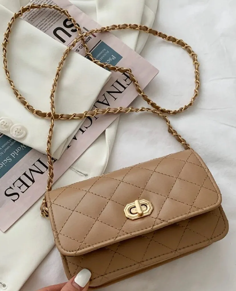 Tan purse