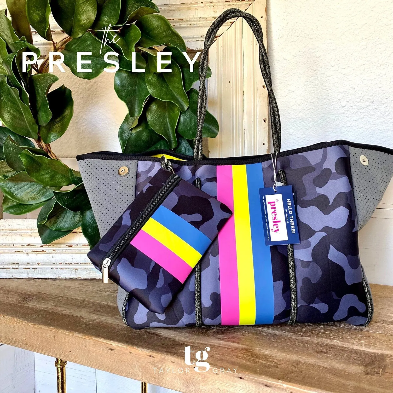 Taylor Gray - Neoprene Large Tote