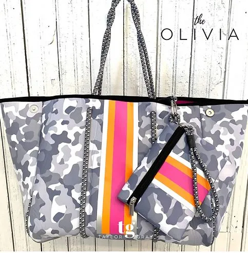 Taylor Gray - Neoprene Large Tote