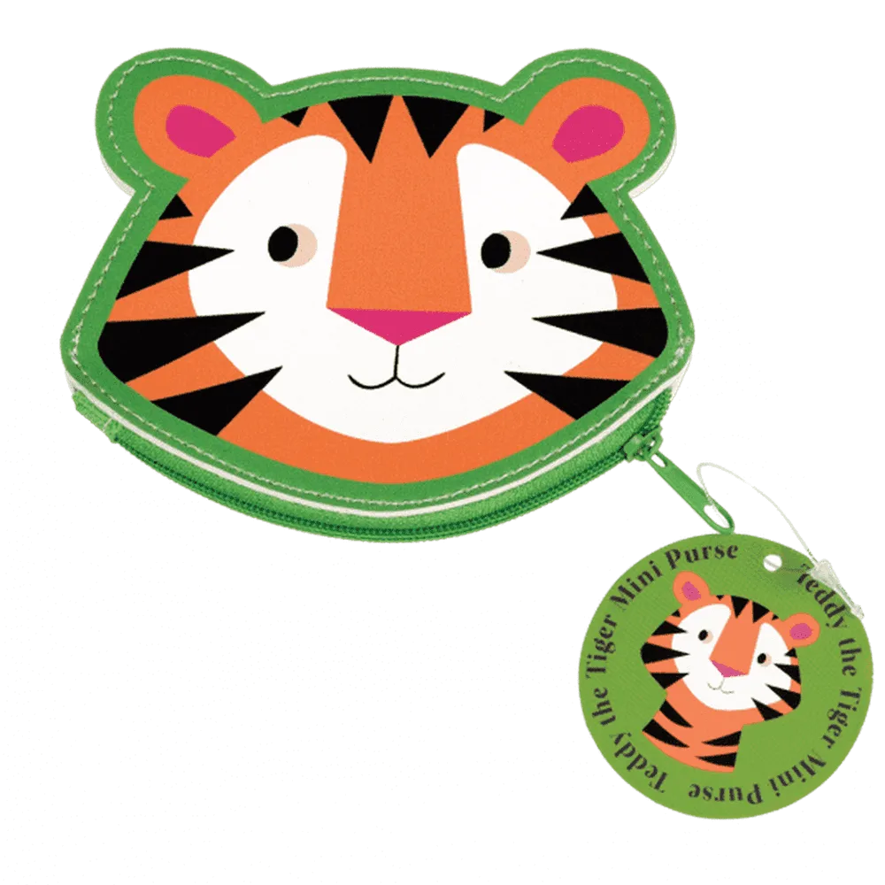 Teddy The Tiger Vinyl Purse