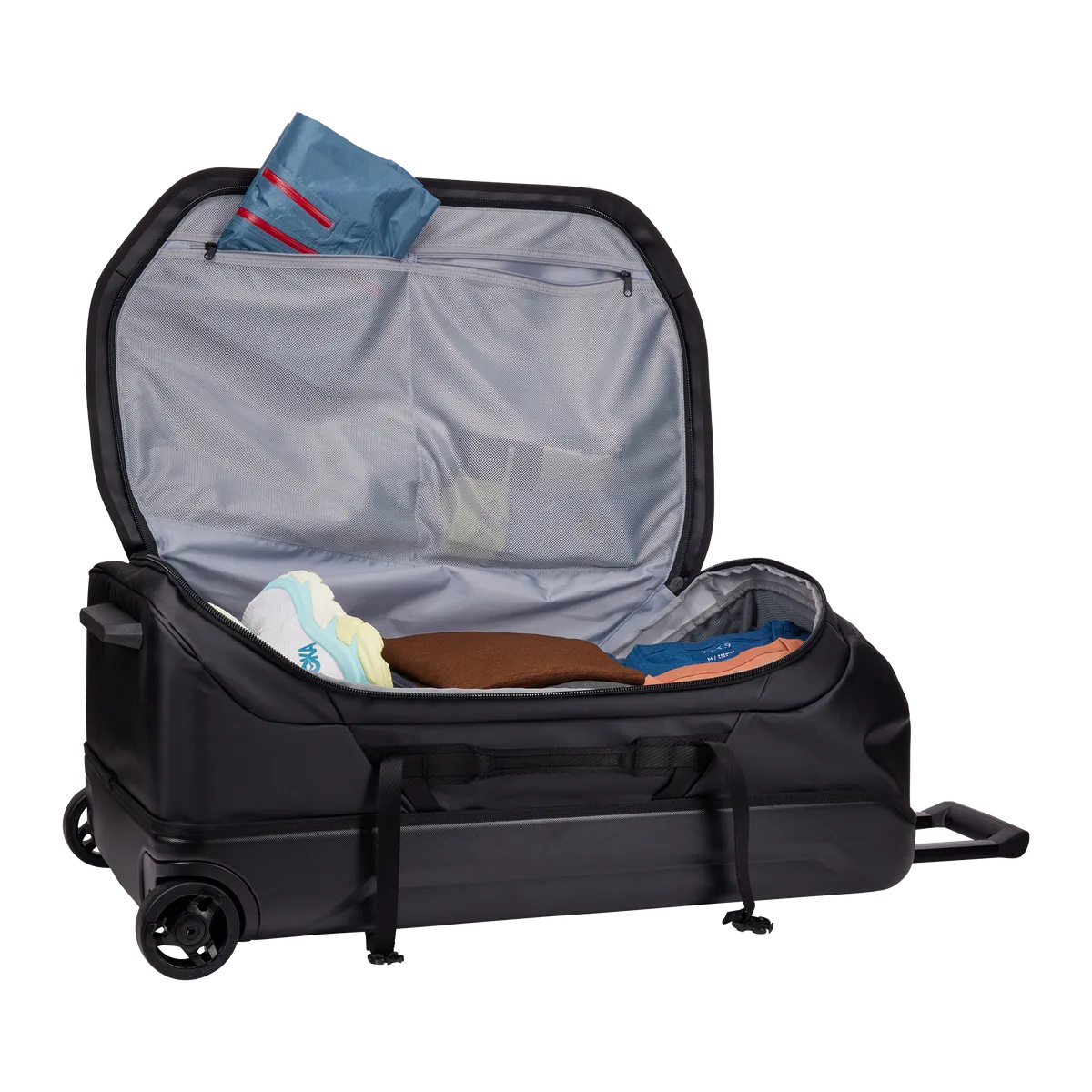 Thule Chasm 110L Wheeled Duffel Bag - Black