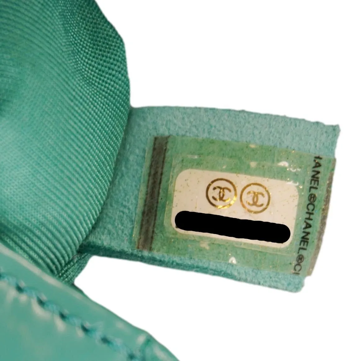 Top Quality Chanel Boy Small Patent Leather Shoulder Bag Green