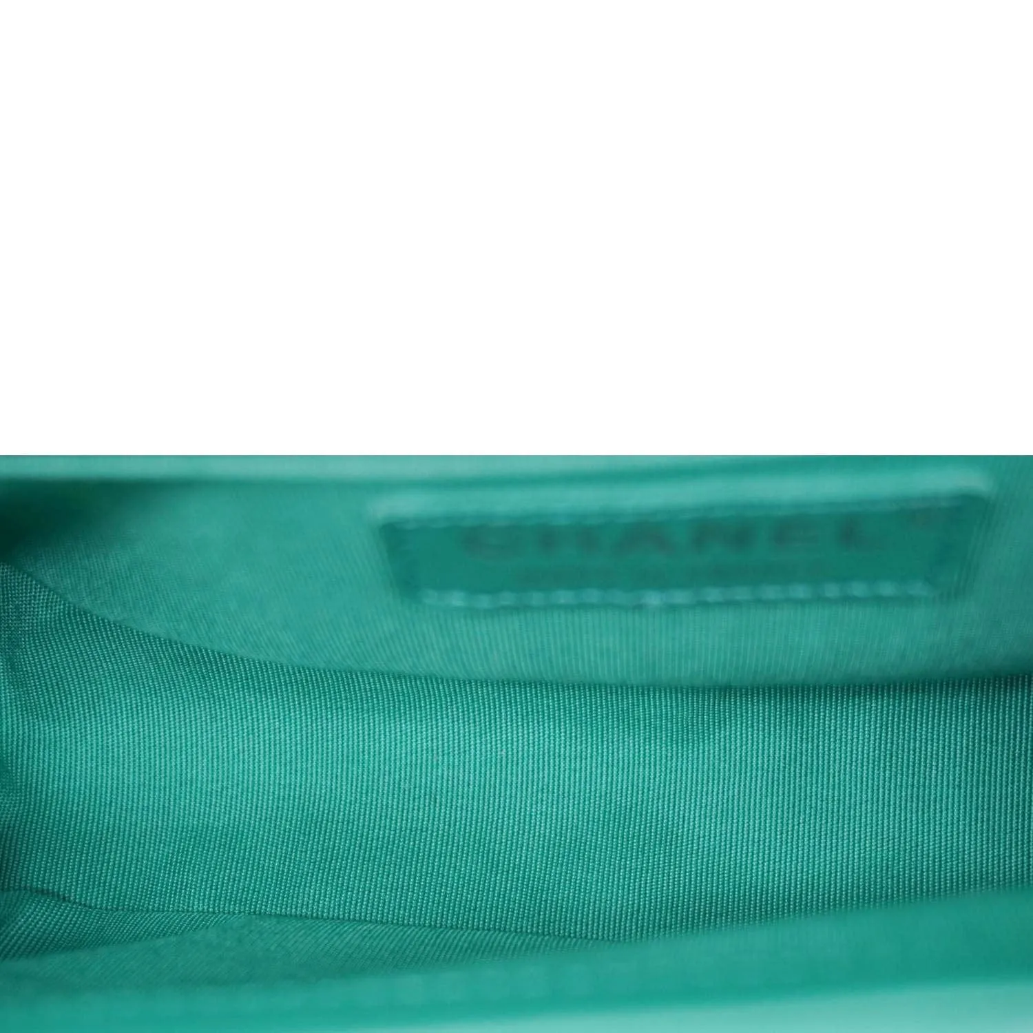 Top Quality Chanel Boy Small Patent Leather Shoulder Bag Green