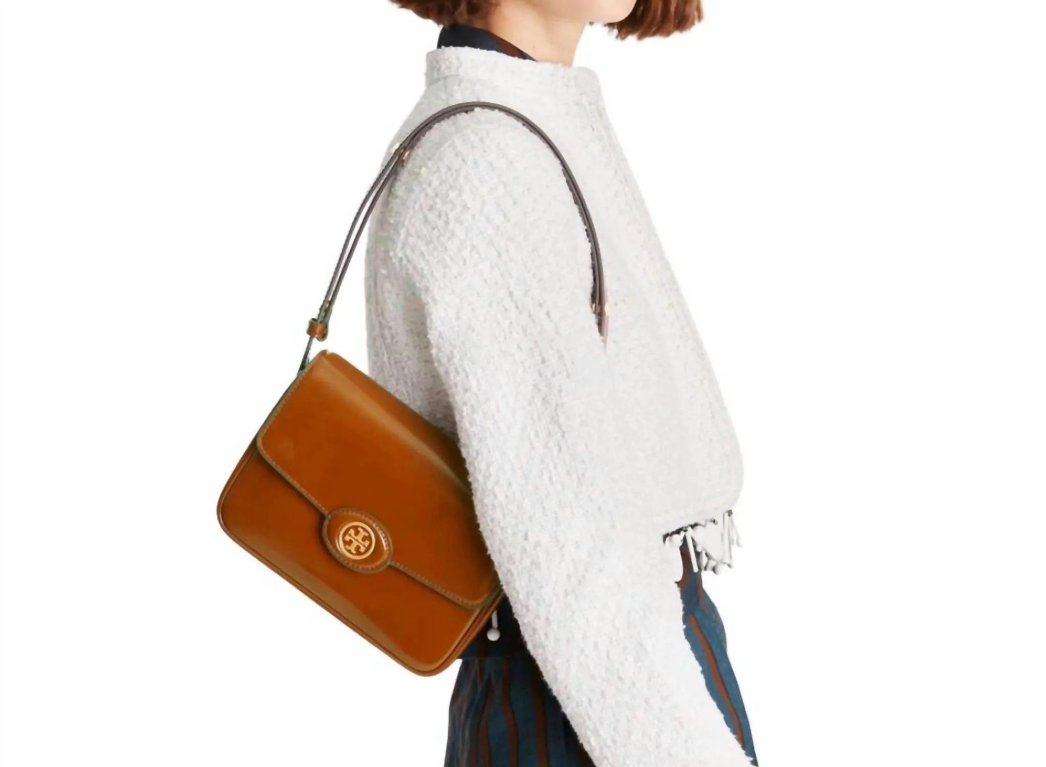 Tory Burch - Robinson Spazzolato Shoulder Bag