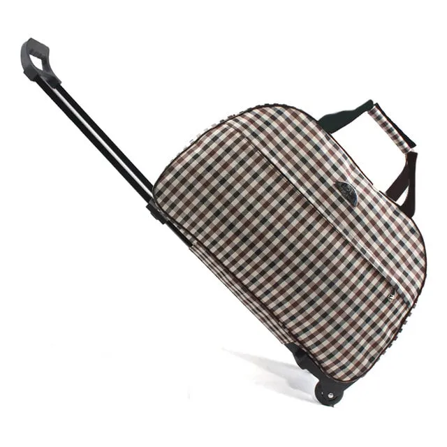 Travel Luggage Bag /Wheeled Duffle Trolley bag Rolling Suitcase Women Men Traveler Bag With Wheel Carry-On bag