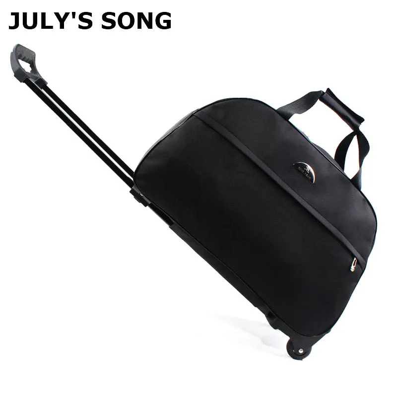 Travel Luggage Bag /Wheeled Duffle Trolley bag Rolling Suitcase Women Men Traveler Bag With Wheel Carry-On bag