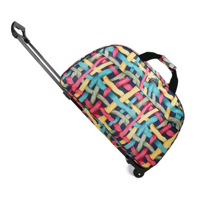 Travel Luggage Bag /Wheeled Duffle Trolley bag Rolling Suitcase Women Men Traveler Bag With Wheel Carry-On bag