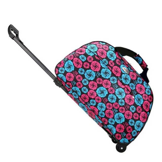 Travel Luggage Bag /Wheeled Duffle Trolley bag Rolling Suitcase Women Men Traveler Bag With Wheel Carry-On bag