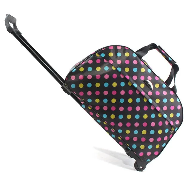 Travel Luggage Bag /Wheeled Duffle Trolley bag Rolling Suitcase Women Men Traveler Bag With Wheel Carry-On bag