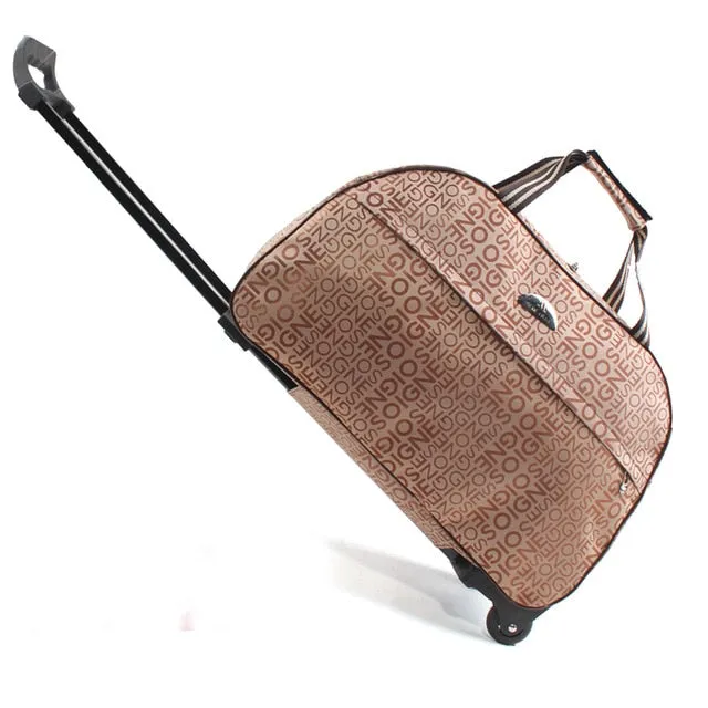 Travel Luggage Bag /Wheeled Duffle Trolley bag Rolling Suitcase Women Men Traveler Bag With Wheel Carry-On bag