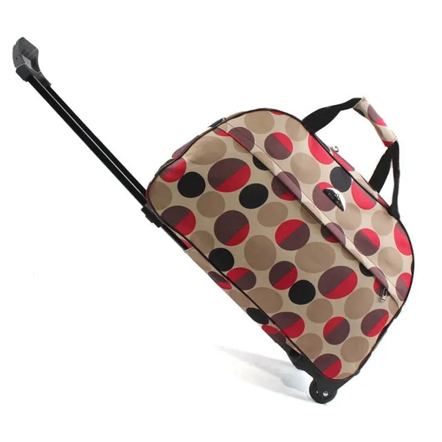 Travel Luggage Bag /Wheeled Duffle Trolley bag Rolling Suitcase Women Men Traveler Bag With Wheel Carry-On bag