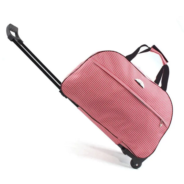 Travel Luggage Bag /Wheeled Duffle Trolley bag Rolling Suitcase Women Men Traveler Bag With Wheel Carry-On bag